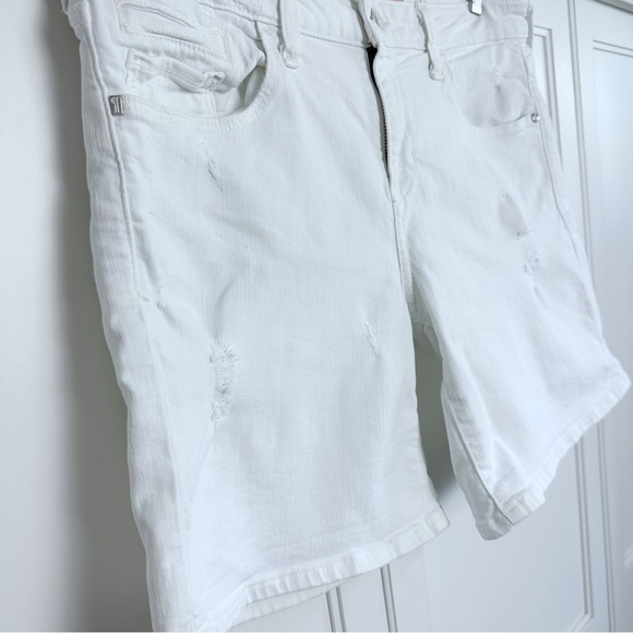 Pilcro & The Letterpress The Stet White Five Pocket Fit Shorts 29 Anthro - Picture 5 of 14